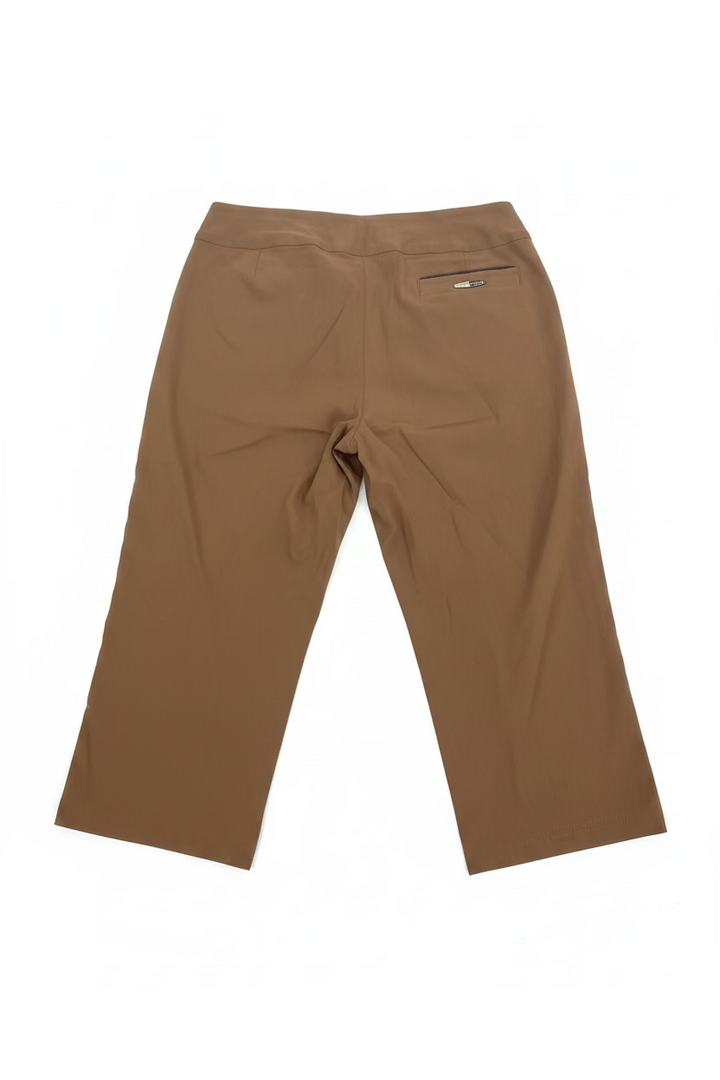 Jamie Sadock Womens Skinnylicious Skimmer Capri - Brown Sugar
