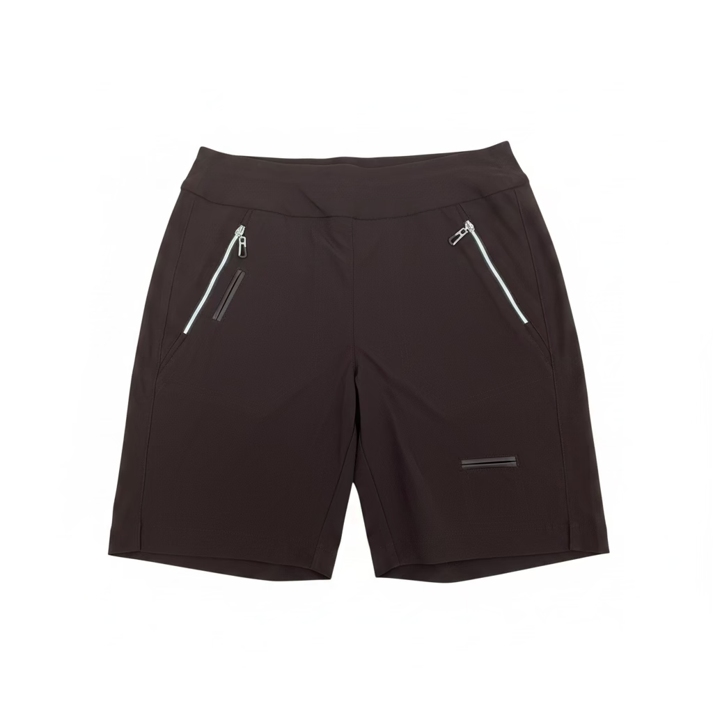 Jamie Sadock Womens Skinnylicious Shorts - Jet Black