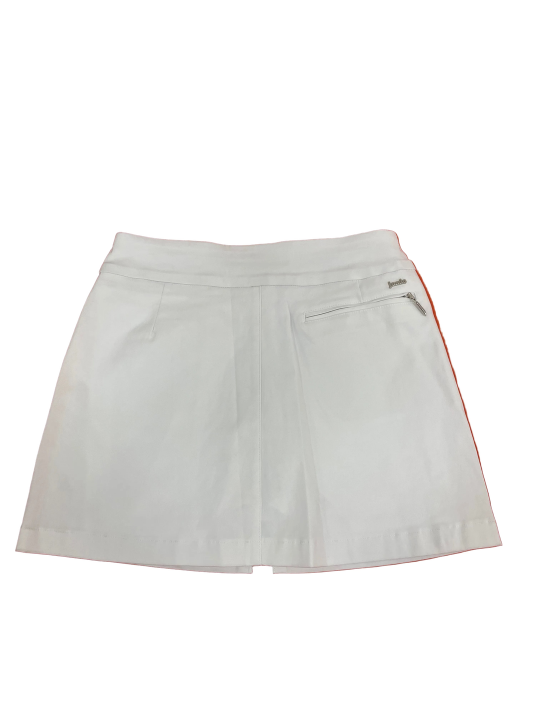 Jamie Sadock Womens Sabrina Zip Skort (16')  - Sugar White