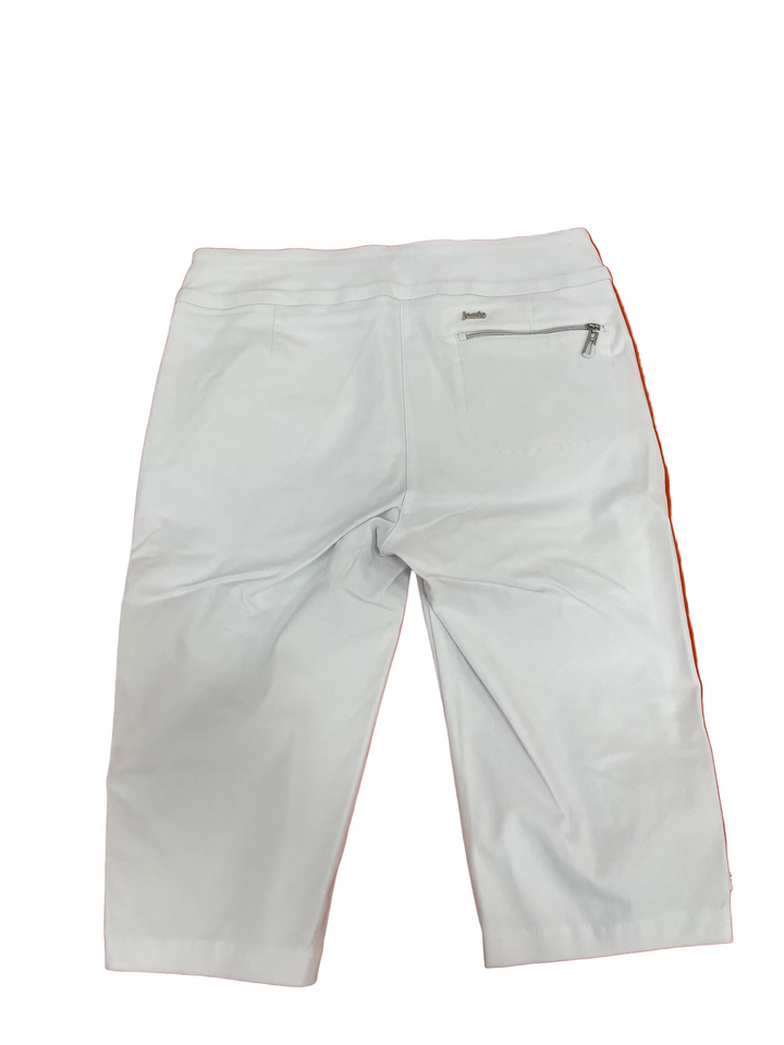 Jamie Sadock Womens Skinnylicious Bermuda Capri - Sugar White