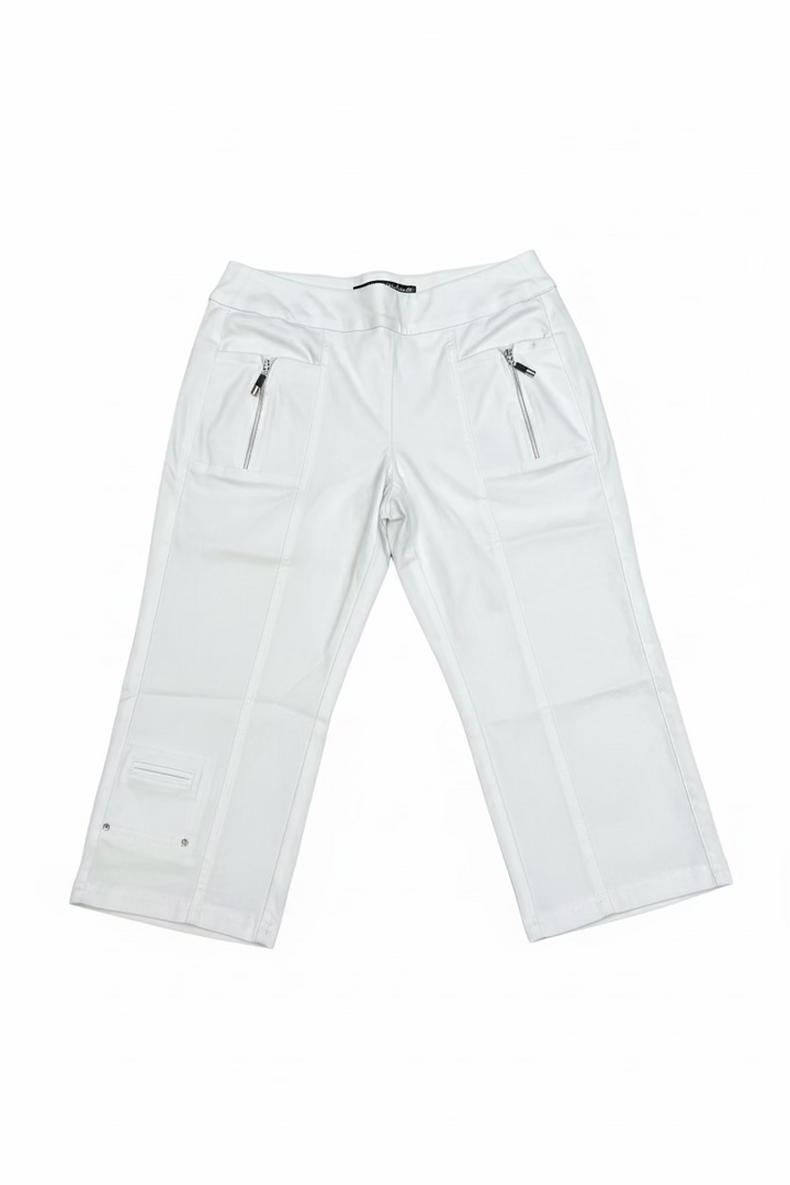 Jamie Sadock Womens Skinnylicious Skimmer Capri - Sugar White