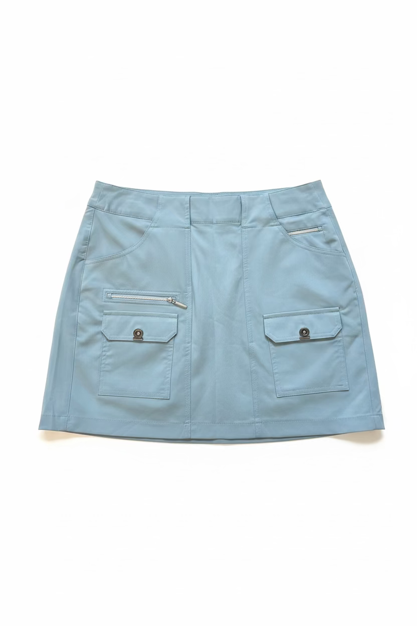 Jamie Sadock Womens Lucy Lagoon Skort (17.5')  - Blue Sea