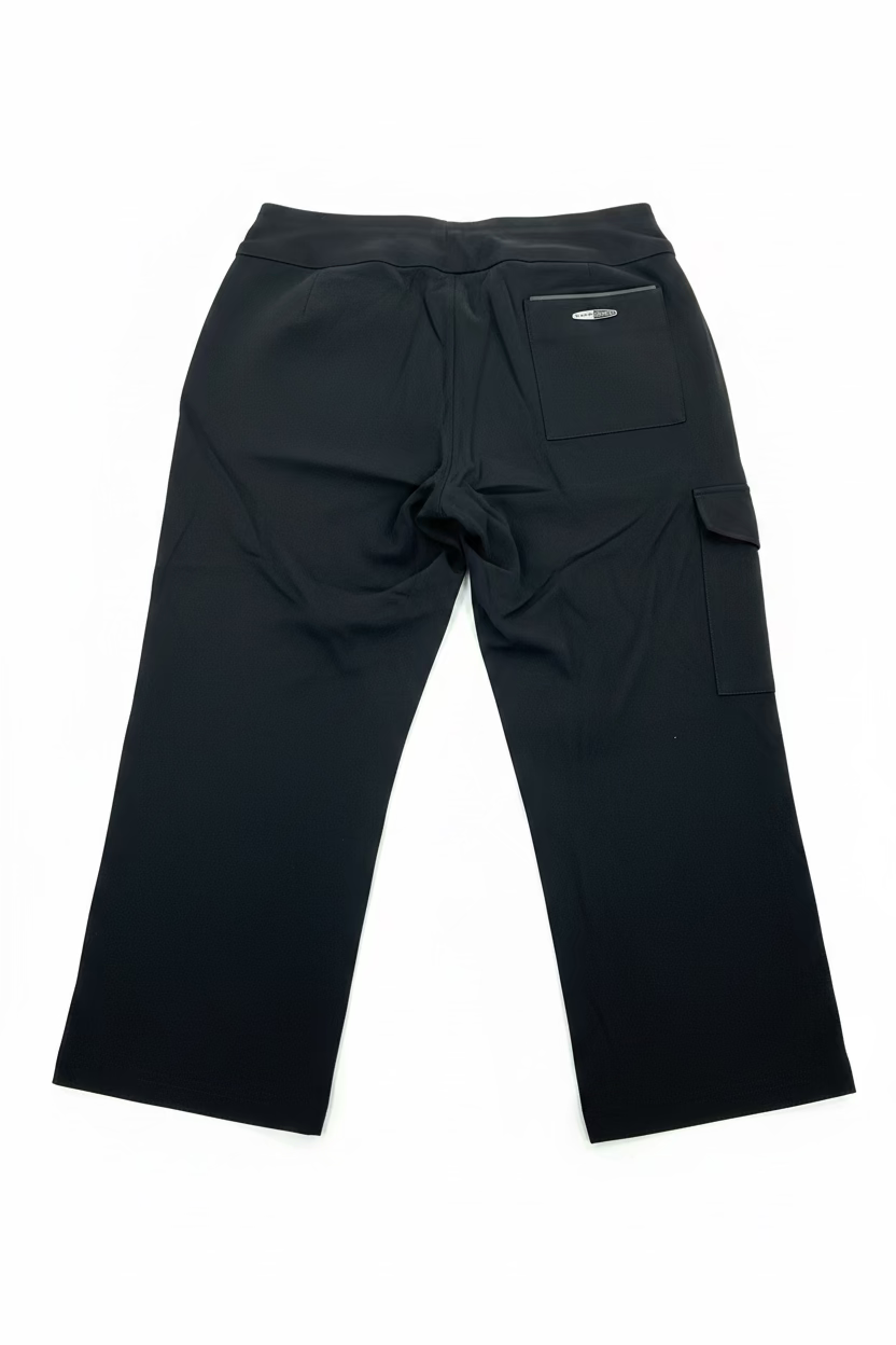 Jamie Sadock Womens Skinnylicious Skimmer Capri - Jet Black