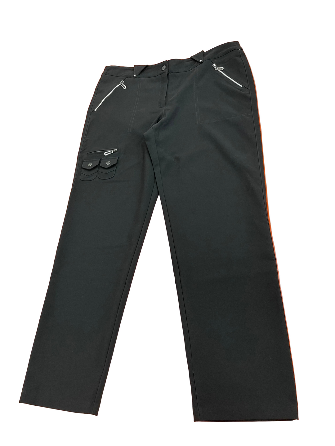 Jamie Sadock Womens Ankle Pant - Jet Black - Size 10