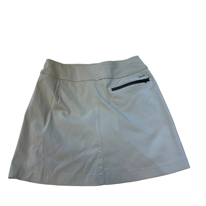 Jamie Sadock Womens Sabrina Zip Skort (16')  - Taupe
