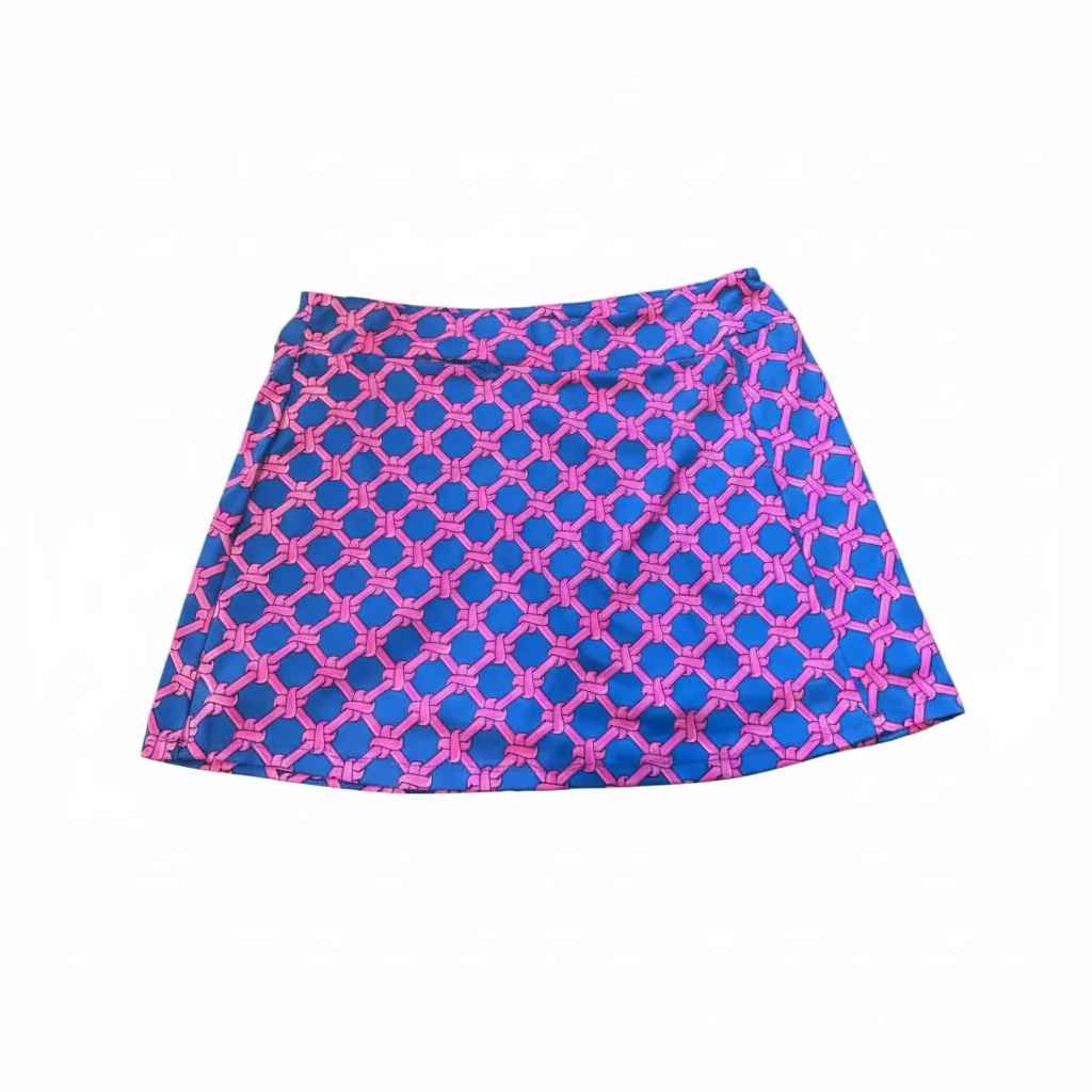 Lulu B Womens Rope Skort (16') - Pink/Blue