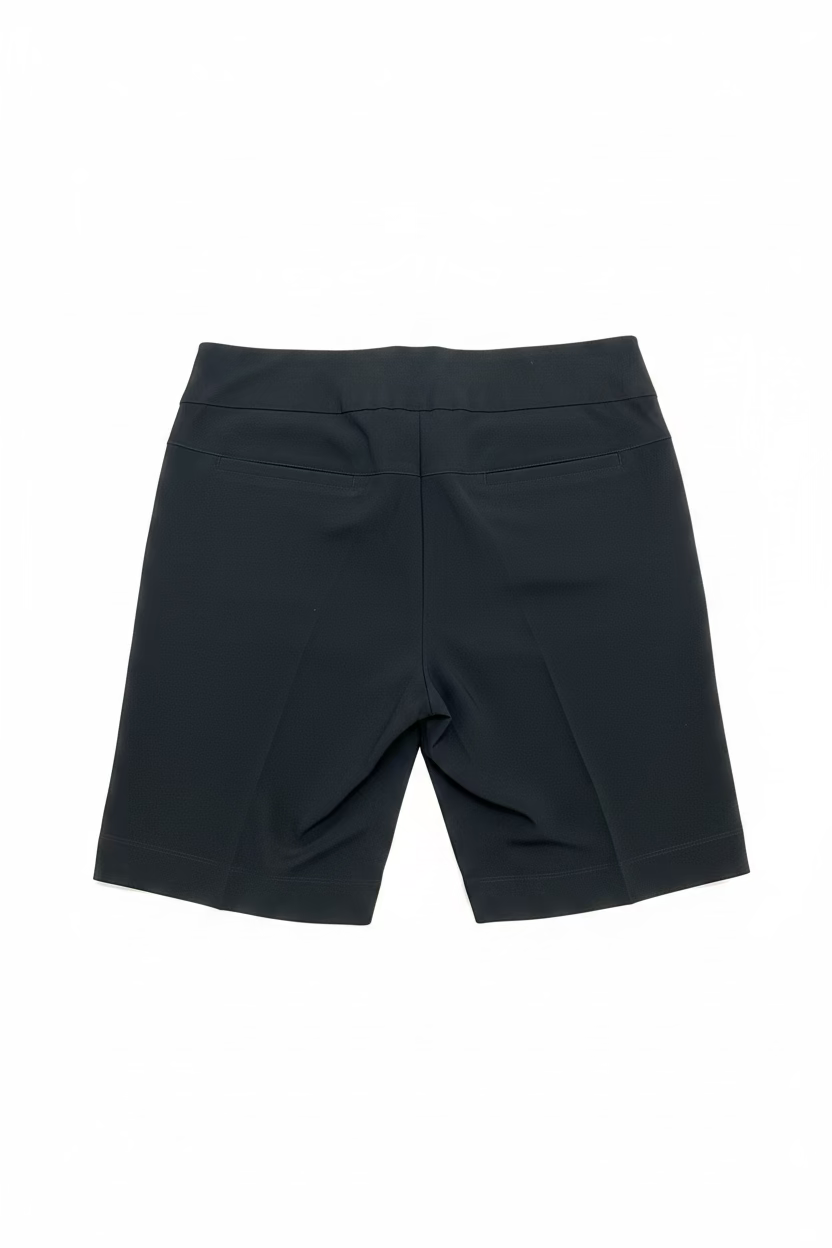 IBKUL Womens Solid Shorts - Black