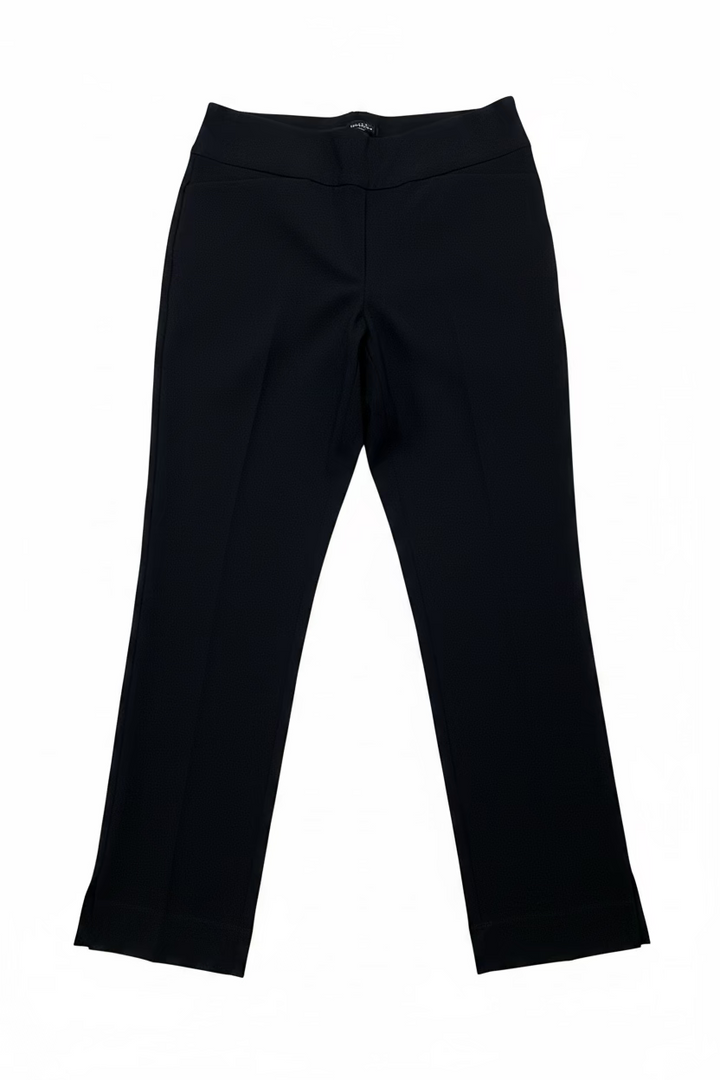 IBKUL Womens Pull On Ankle Pant - Black