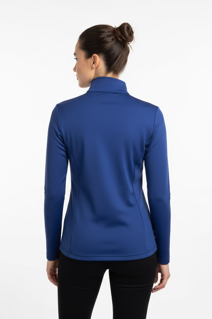 SanSoleil Womens Zip Layer Jacket - Navy