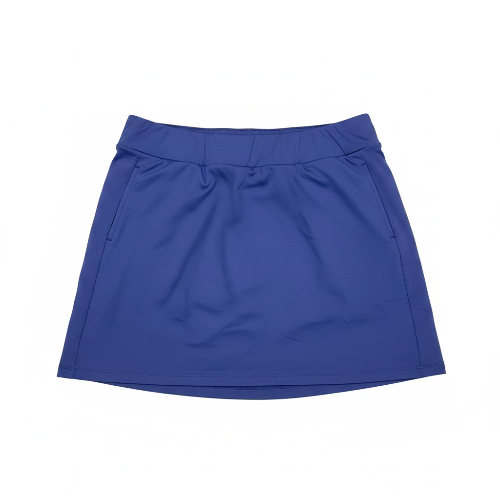 SanSoleil Womens Solid Skort (17') - Navy