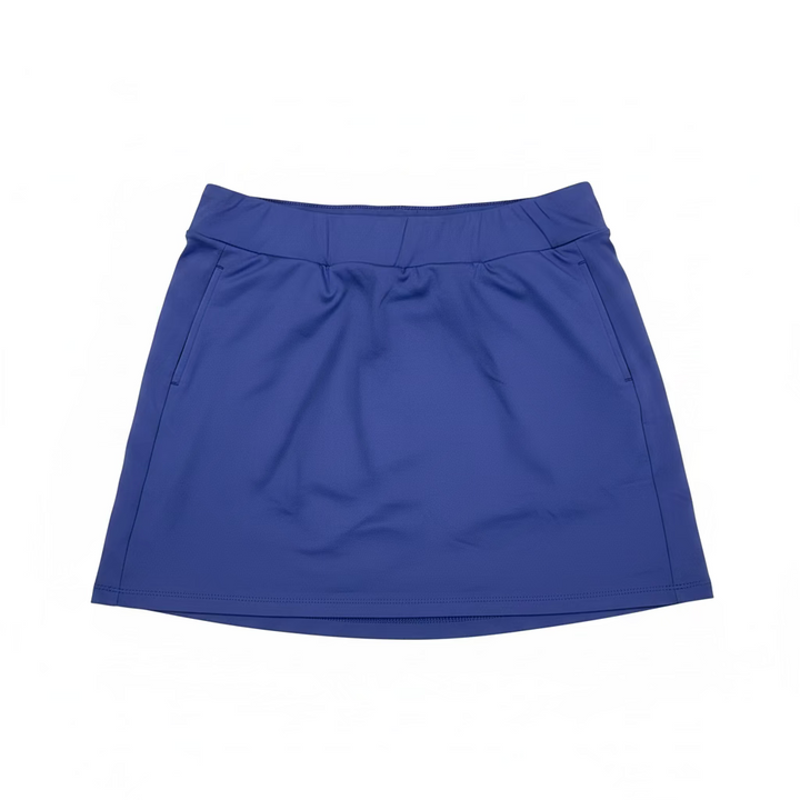 SanSoleil Womens Solid Skort (17') - Navy