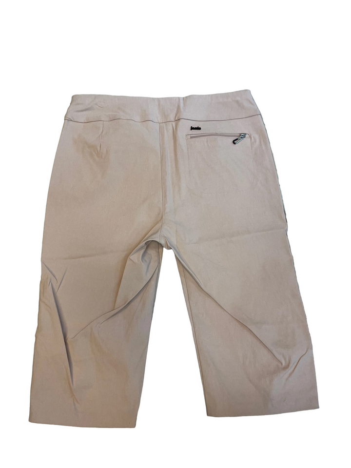 Jamie Sadock Womens Skinnylicious Bermuda Capri - Creme Brulee