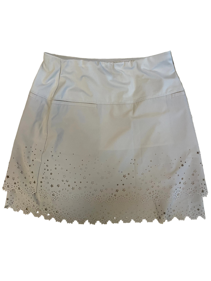 Lucky in Love Womens Star Burst Skort (17') - Sand
