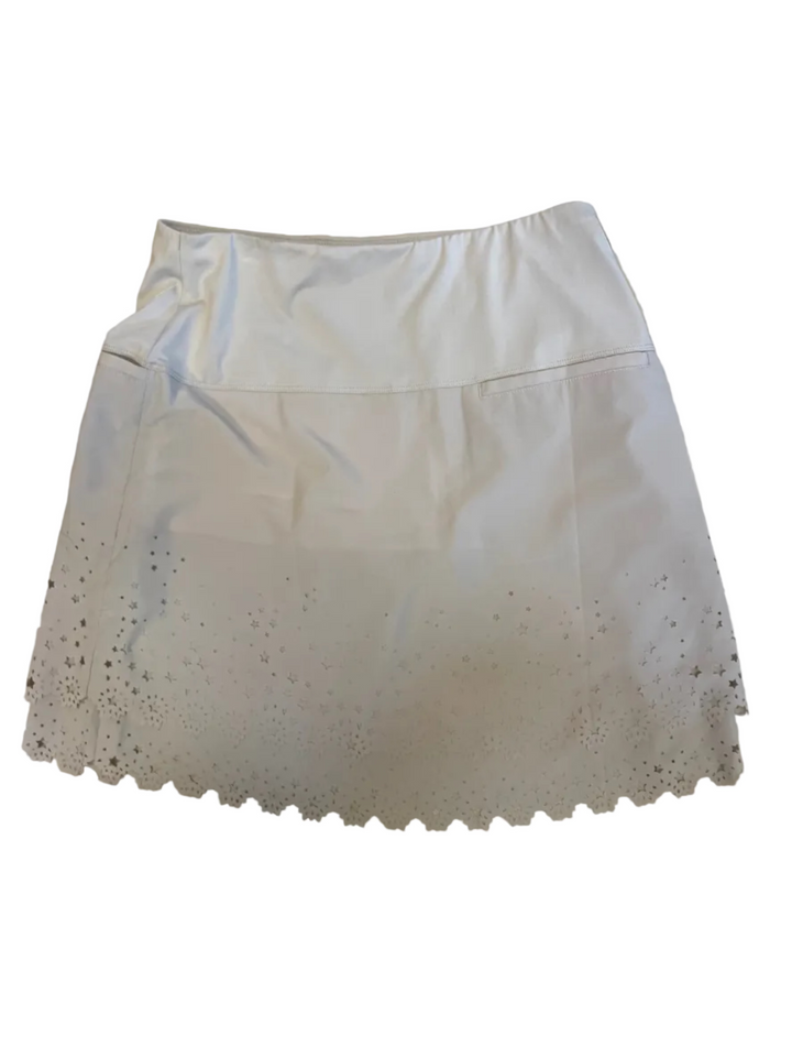 Lucky in Love Womens Star Burst Skort (17') - Sand