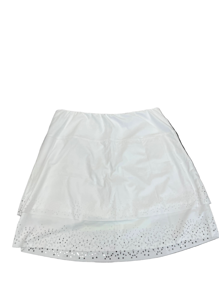 Lucky in Love Womens Sunrise Skort (17') - Bright White