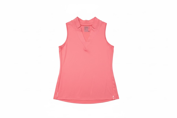 Lucky in Love Womens Chi Chi Sleeveless Tank - Pink