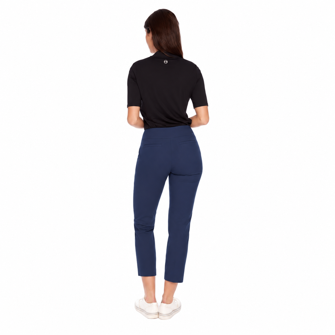 Swing Control Womens Crop Masters Pant - Navy