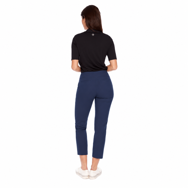 Swing Control Womens Crop Masters Pant - Navy
