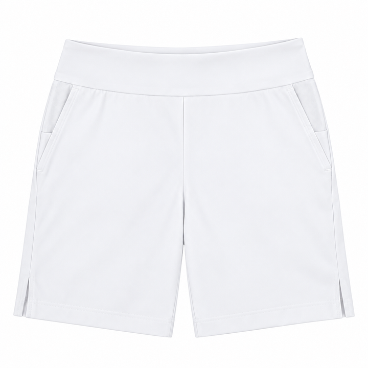 Swing Control Womens Basic Core Shorts - White