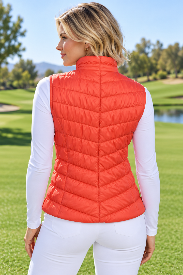 GGBlue Womens Venus Zip Vest - Wisteria