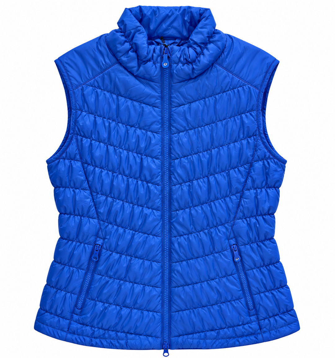 IBKUL Womens Zip Vest - Blue