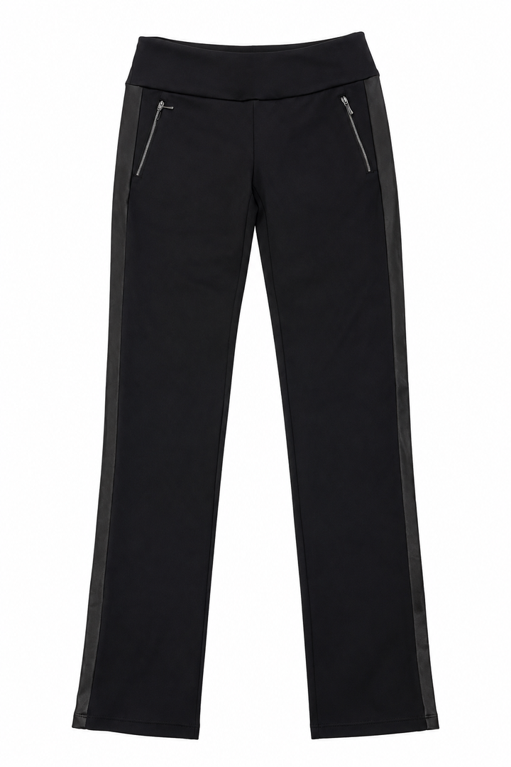 SwingDish Womens Signature Poppy Tuxedo Pant - Black