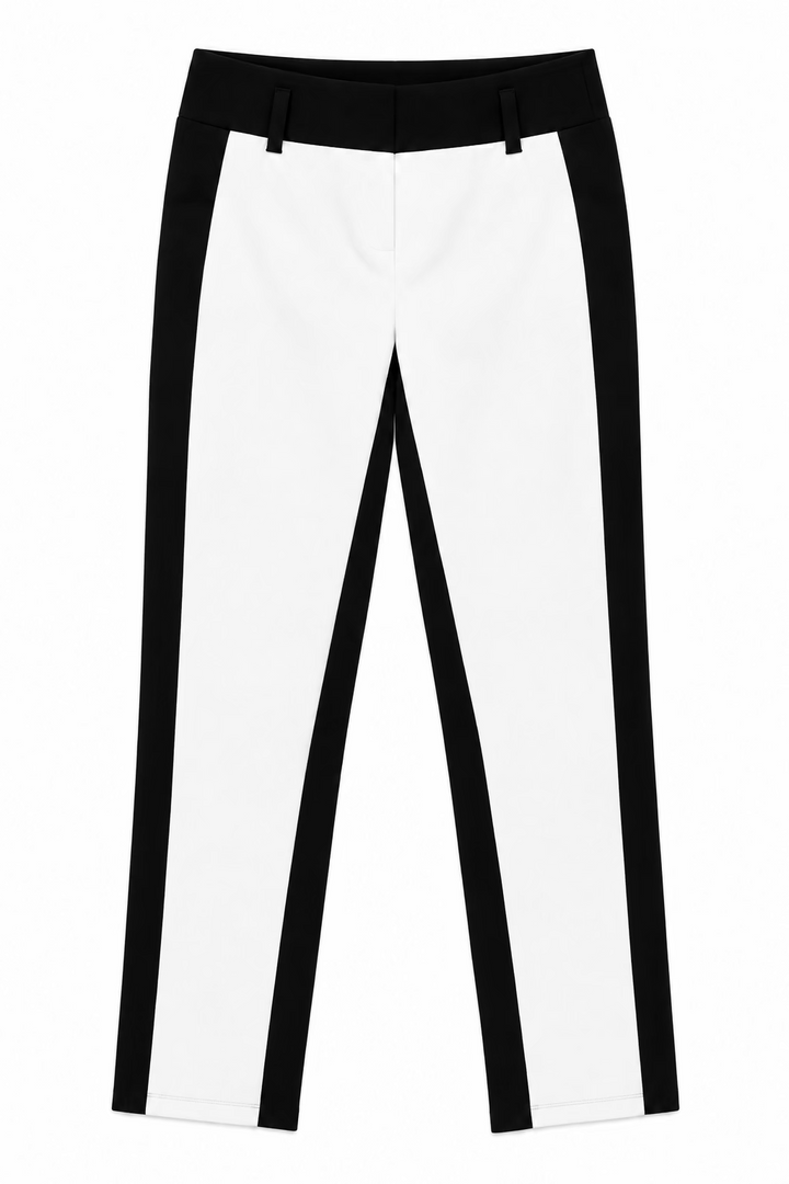 SwingDish Womens Rainforest Marcia Pant - Black/White
