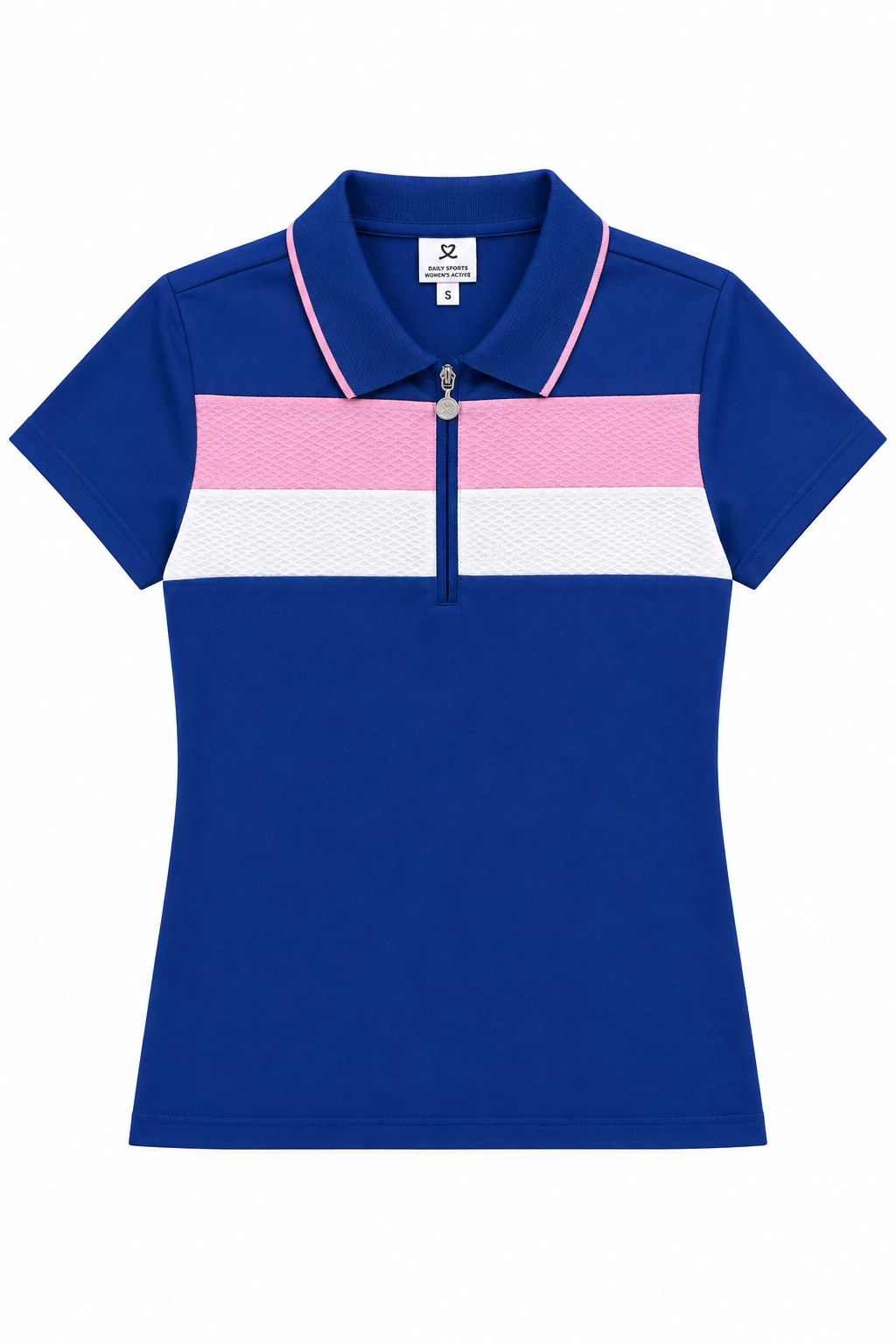 Daily Sports Short Sleeve Cecil Zip Polo - Power Ball