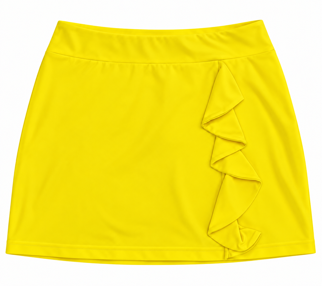 Tzu Tzu Womens Mia Skort - Lemon