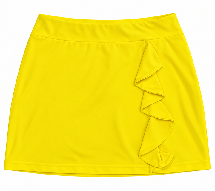 Tzu Tzu Womens Mia Skort - Lemon