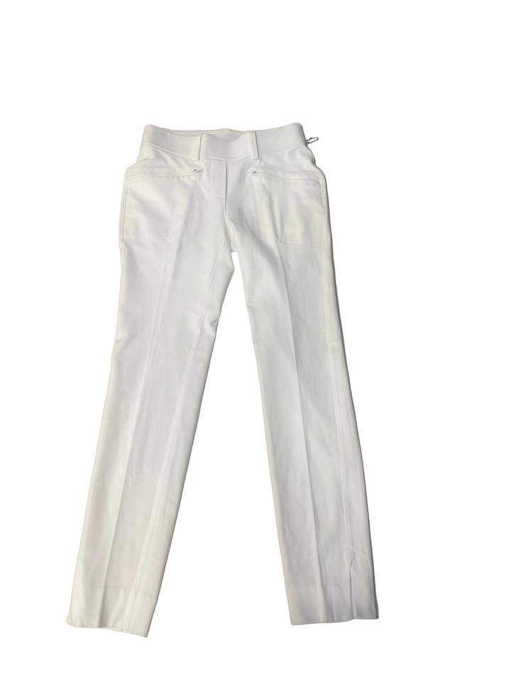 Belyn Key Commuter Crop Pant - Chalk - Skorzie