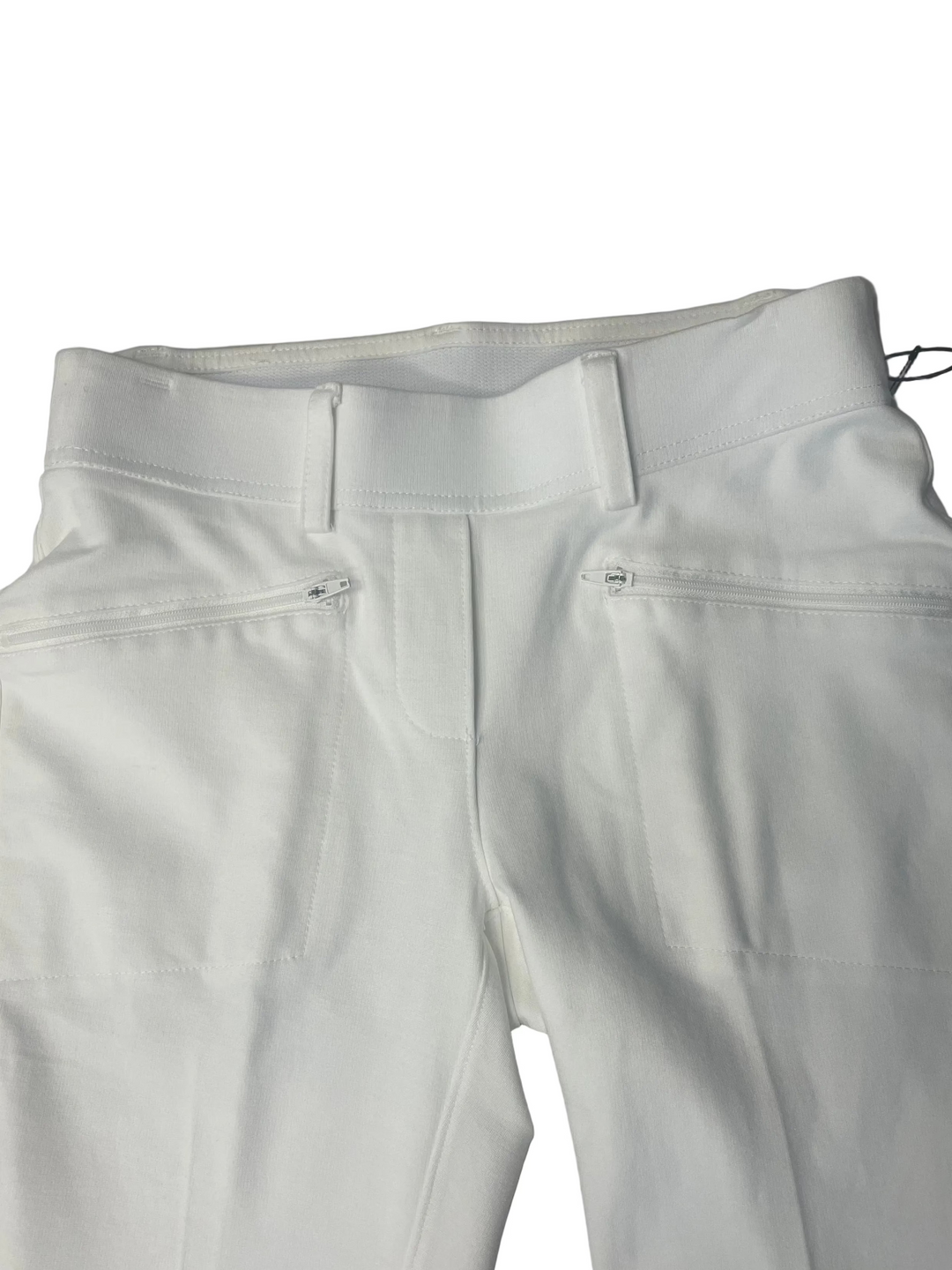 Belyn Key Commuter Crop Pant - Chalk - Skorzie