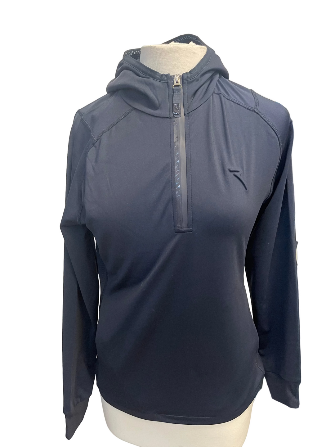 Chervo Long Sleeve Hooded Zip - Navy - Skorzie