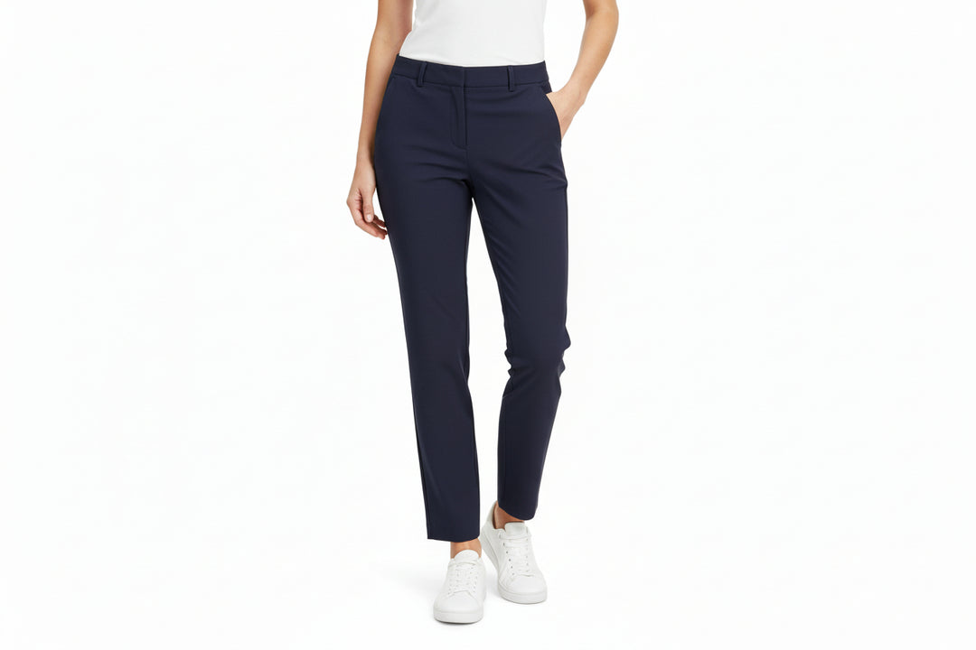 Bogner Nessi Straight Leg Pants - Navy - Skorzie