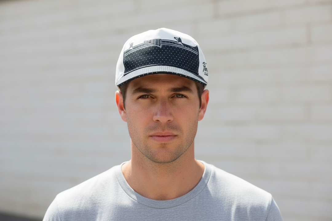 Penguin Original Men's Pete Pickleball Hat - Black/White - Skorzie