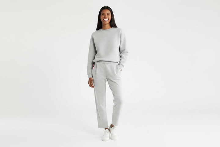 G/FORE French Terry Lounge Pant - Nimbus Melange - Skorzie