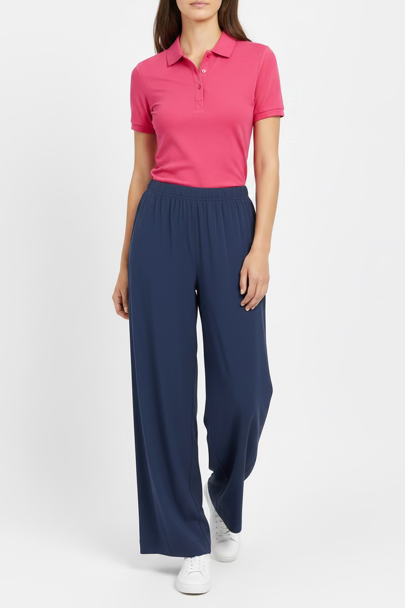 G/FORE Wide Leg Tech Nylon Pant - Twilight - Skorzie