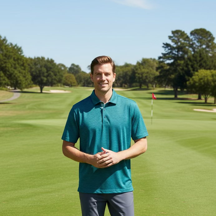 Greyson Saranac Polo - Channel/Maltese Blue - Skorzie