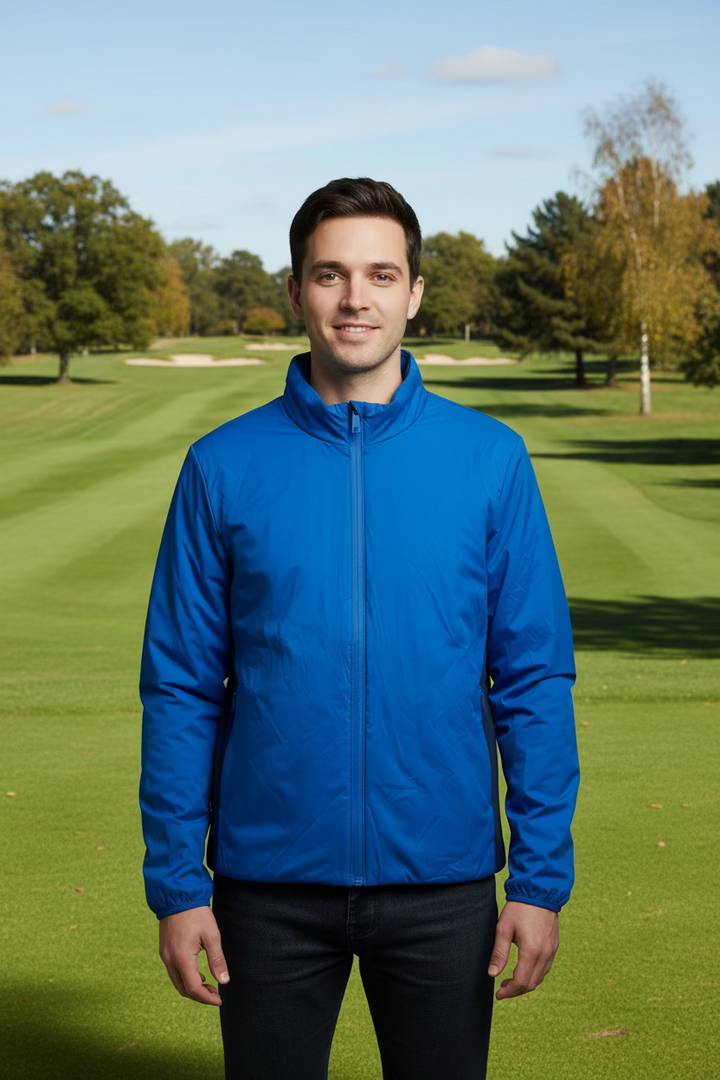 G/FORE Full Zip Collarless Jacket - Light Twilight - Skorzie