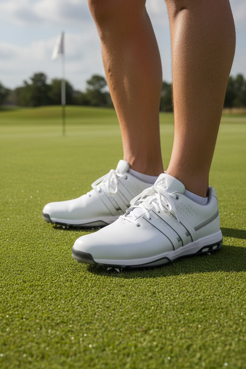 Adidas Boost Tour360 24 Golf Shoes - Cloud/White - Skorzie