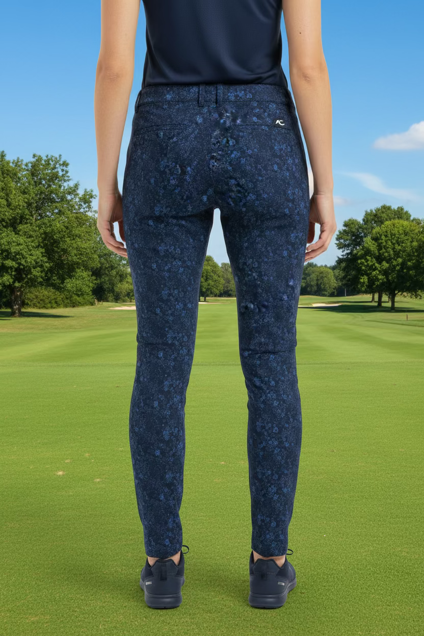 Kjus Floral Pant - Navy - 40 - Skorzie