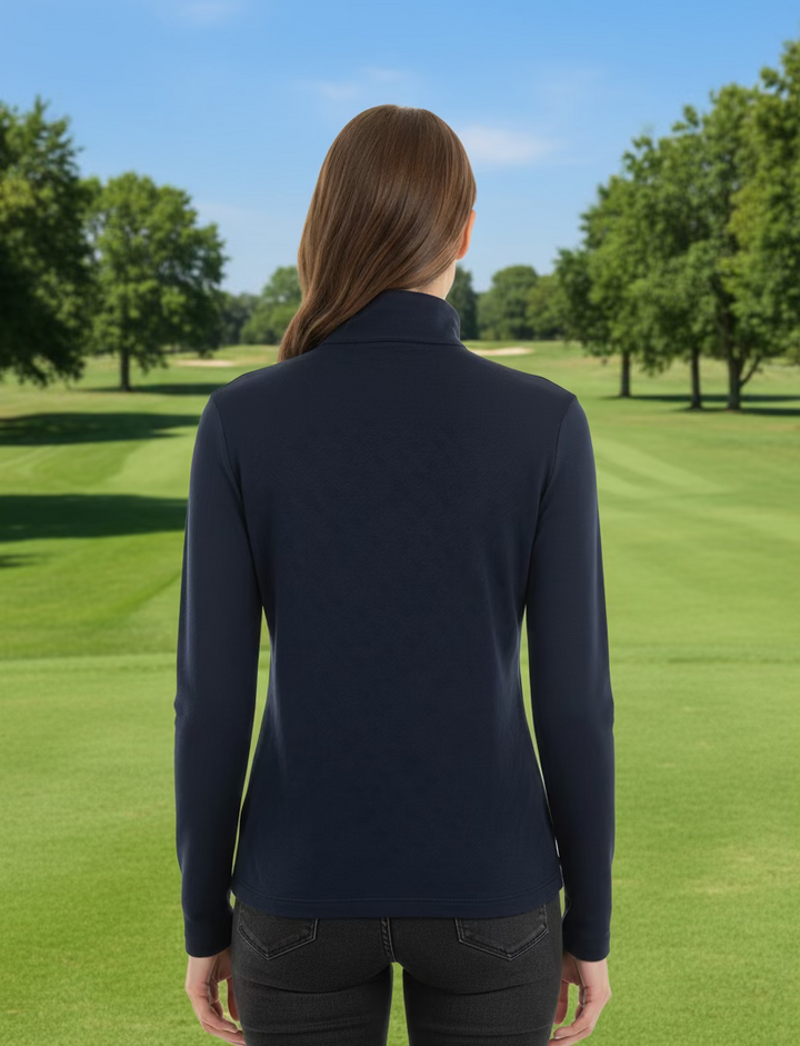 J. Lindeberg Full Zip Jacket (w/logo) - Navy - Skorzie