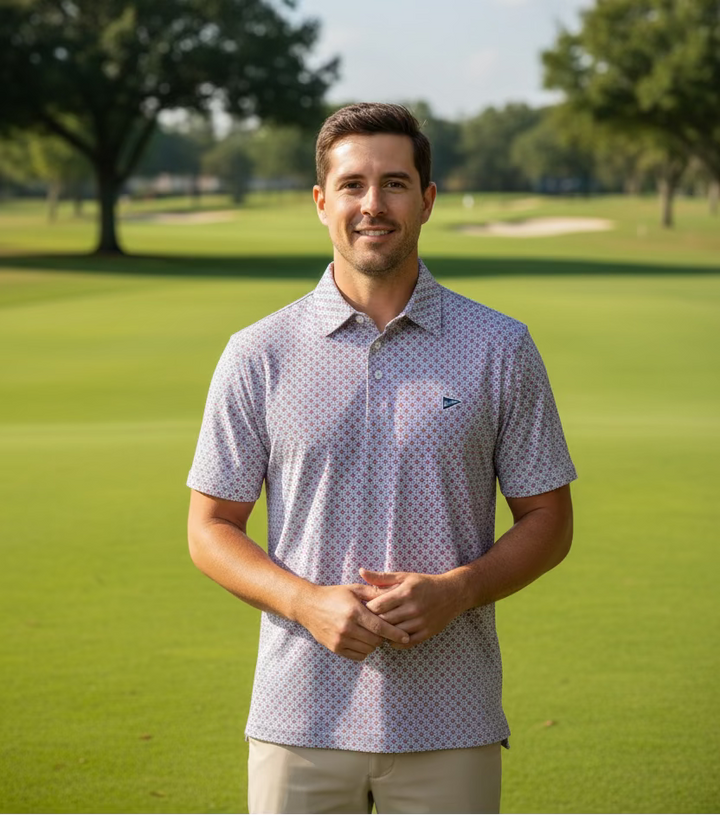Breezy Golf Have A Day The Ace Polo - Skorzie