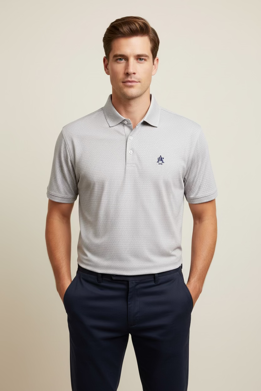 Holderness & Bourne The Gatsby Polo - Dune - Skorzie