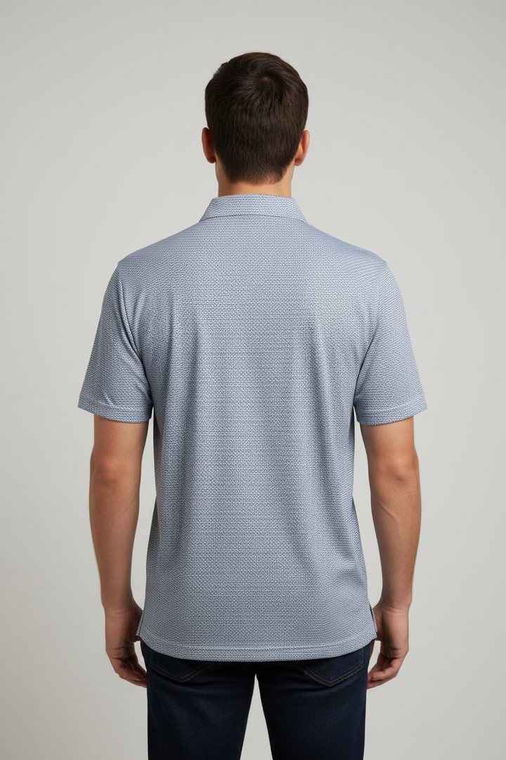 Holderness & Bourne The Davis Polo - Dune/Navy - Skorzie
