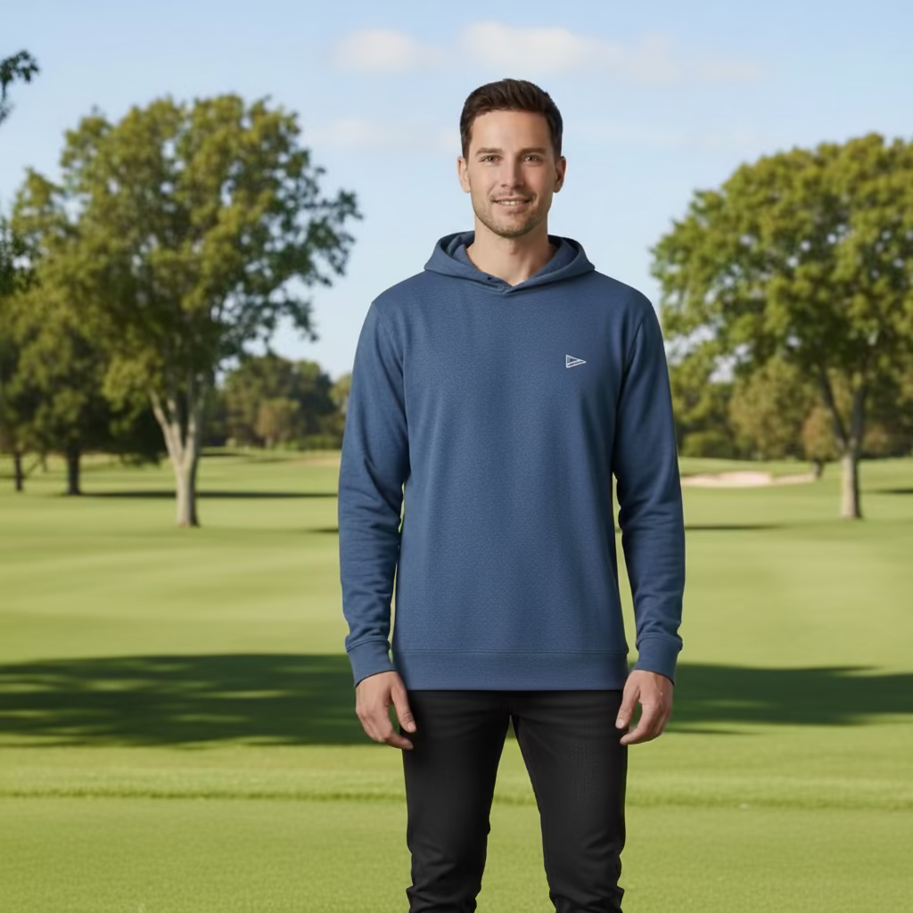 Breezy Golf Have A Day Gimme Hoodie - Navy - Skorzie