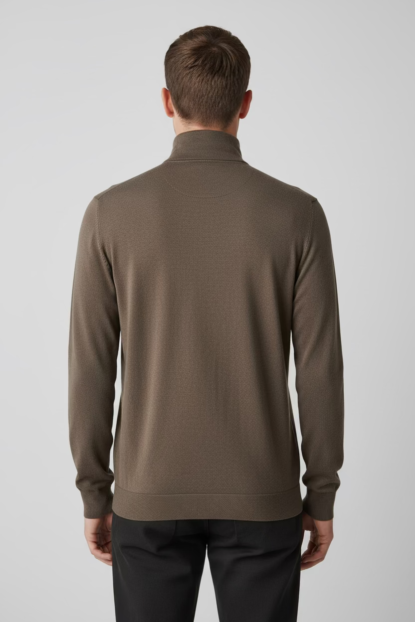 Breezy Golf Have A Day Gimme Zip Hoodie (w/logo) - Espresso