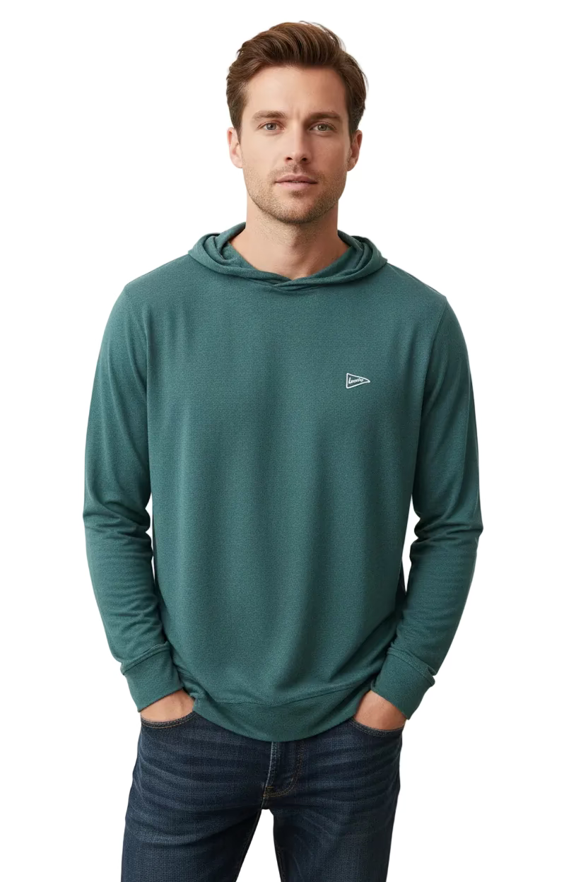 Breezy Golf Have A Day Gimme Hoodie (w/logo) - Verdant Green - Skorzie