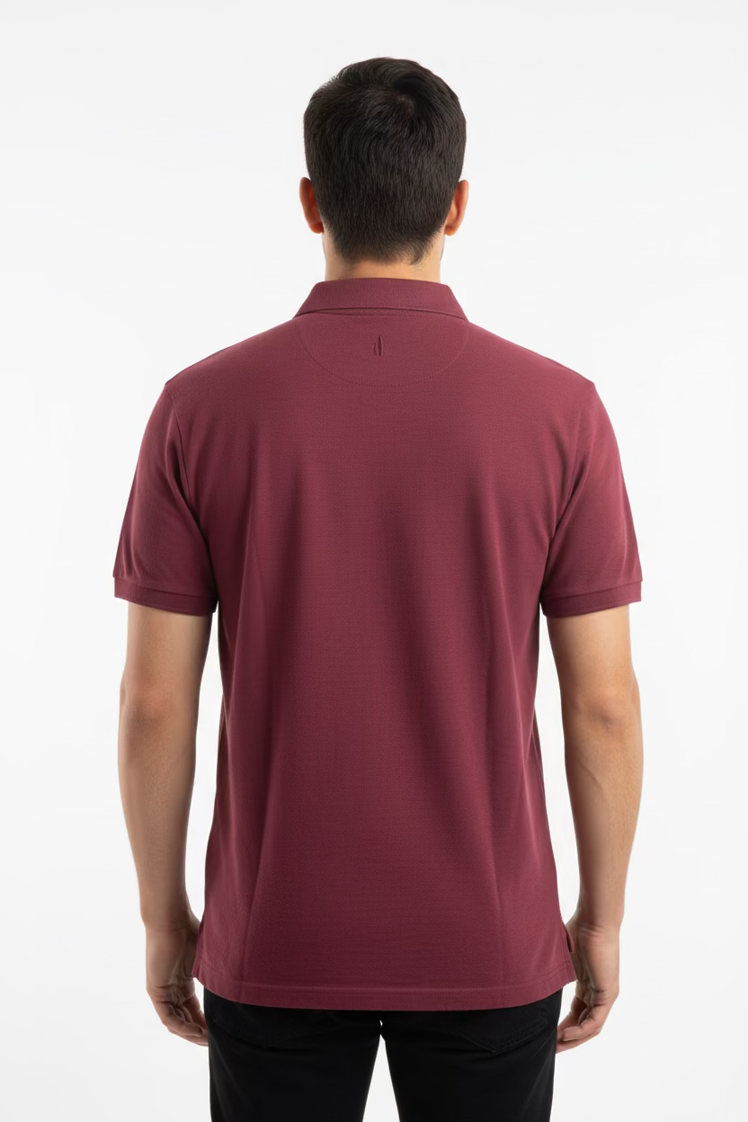 Johnnie-O Coastal Wash ASU Sparky Polo - Maroon - Skorzie
