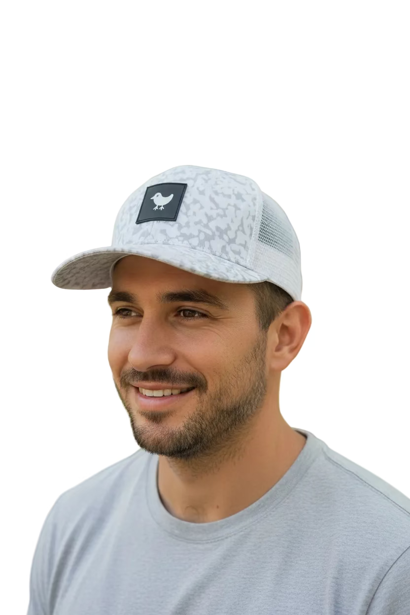 Bad Birdie Salt Shaker Trucker Hat - Salt Shaker Camo - Skorzie